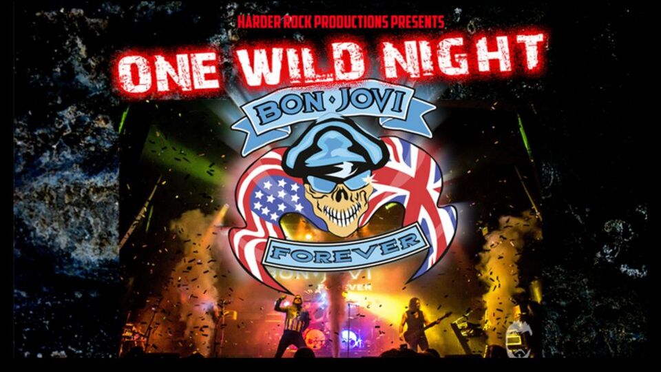 Promotional image for the show 'Bon Jovi Forever' in March 2027 at Blackburn Empire Theatre.