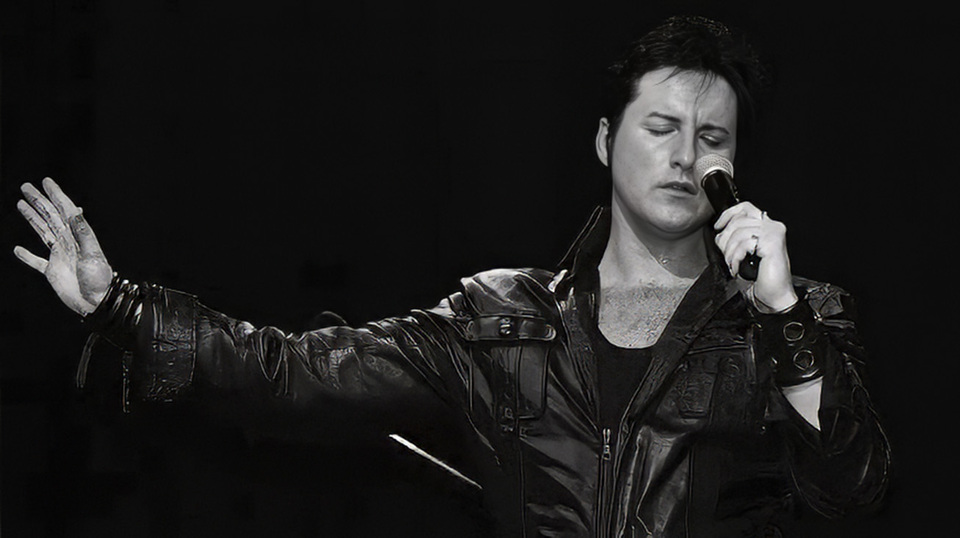 Promotional image for the show 'Elvis Remembered' in August 2026 at Blackburn Empire Theatre.