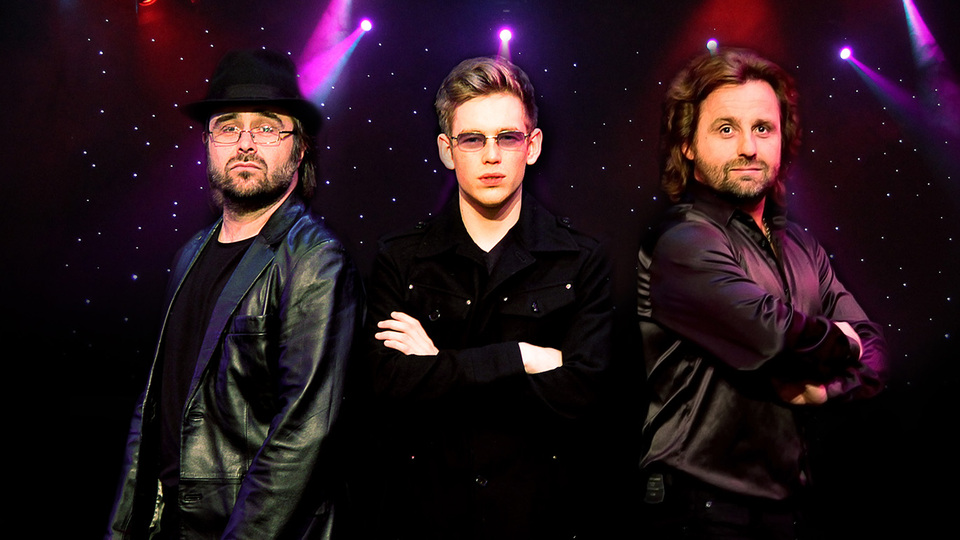 Promotional image for the show 'Jive Talkin' perform the Bee Gees' in June 2026 at Blackburn Empire Theatre.
