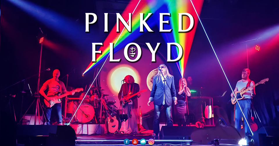 Promotional image for the show 'Pinked Floyd' in July 2026 at Blackburn Empire Theatre.