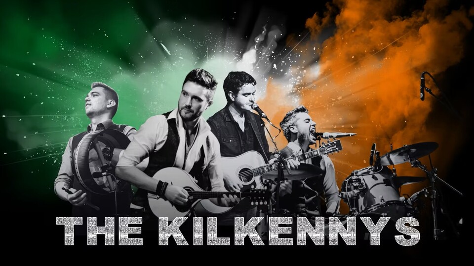 Promotional image for the show 'The Kilkennys' in September 2026 at Blackburn Empire Theatre.