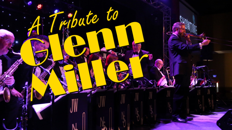 Promotional image for the show 'The Northern Swing Orchestra – A Tribute to Glenn Miller' in October 2026 at Blackburn Empire Theatre.