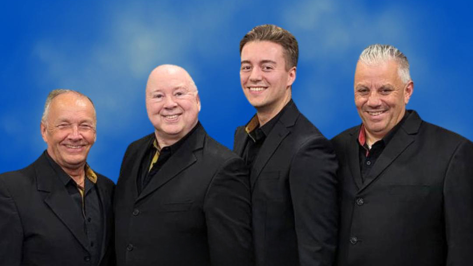 Promotional image for the show 'The Searchers Experience Show - Starring Spencer James' in October 2026 at Blackburn Empire Theatre.