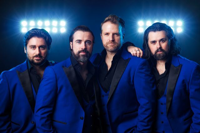 Promotional image for the show 'The West End Tenors' in March 2027 at Blackburn Empire Theatre.