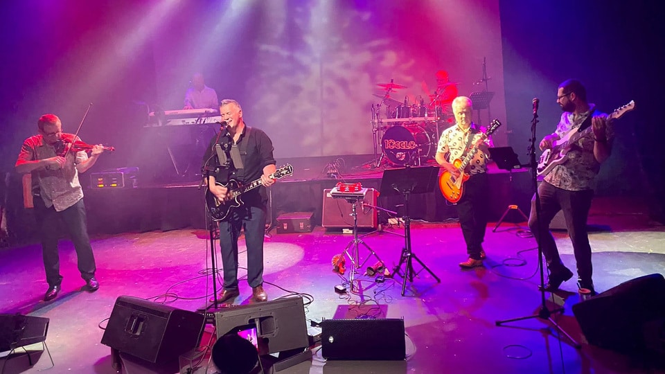 Promotional image for the show '10CCLO: The Greatest Hits of 10cc and ELO' in April 2027 at Blackburn Empire Theatre.