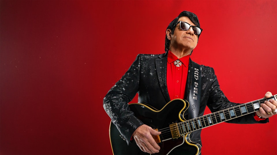 Promotional image for the show 'Barry Steele’s Roy Orbison Story - The Platinum Years' in October 2026 at Blackburn Empire Theatre.