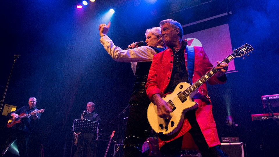 Promotional image for the show 'Sound & Vision – A tribute to David Bowie' in October 2026 at Blackburn Empire Theatre.