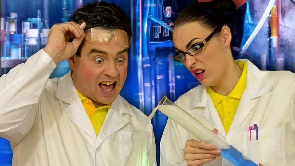 Promotional image for the show 'The Magic of Science "High Voltage"' in May 2026 at Blackburn Empire Theatre.