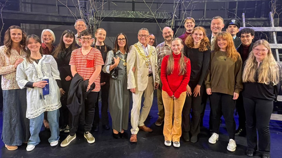 Promotional image for the show 'Cluedo' in September 2026 at Blackburn Empire Theatre.