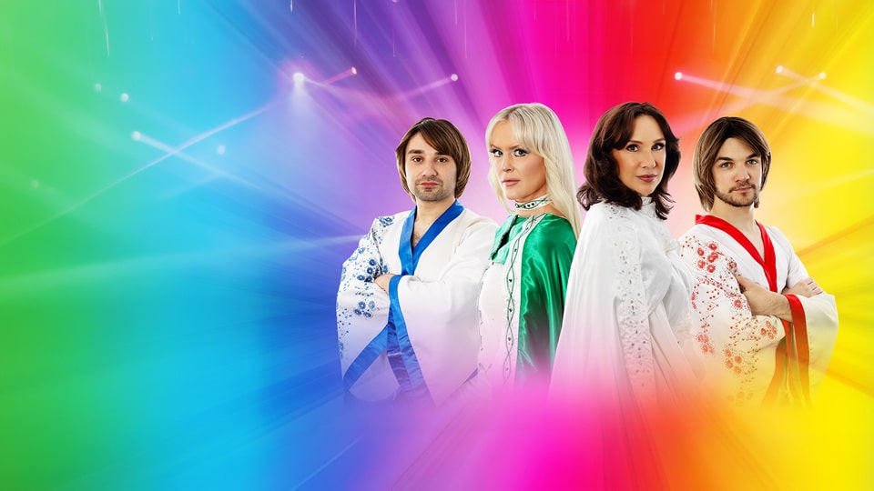 Promotional image for the show 'Dancing Queen The Show' in February 2027 at Blackburn Empire Theatre.